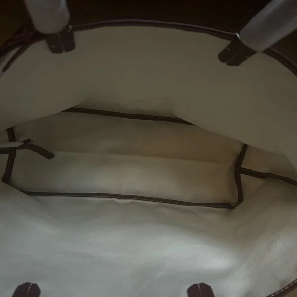 Burgundy Canvas Tote Bag - Picture 7 of 7